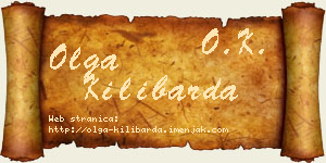 Olga Kilibarda vizit kartica
